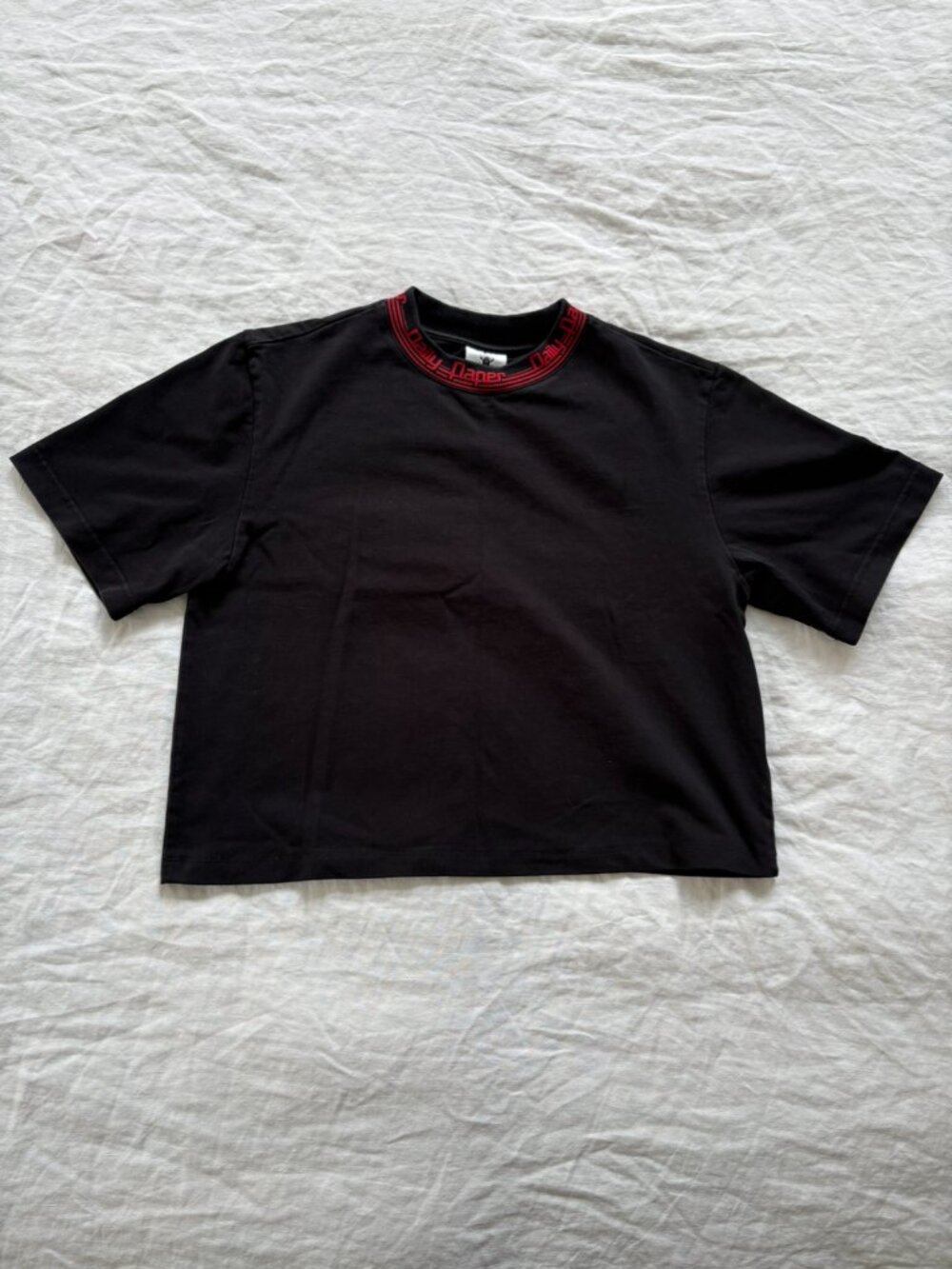 Daily Paper Collar Logo Shirt Cropped